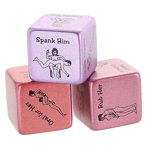 Premium Metallic Sex Dice by Kheper Games - Sex Games, Coupons and Tricks