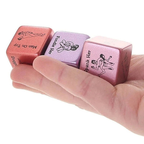 Premium Metallic Sex Dice by Kheper Games - Sex Games, Coupons and Tricks