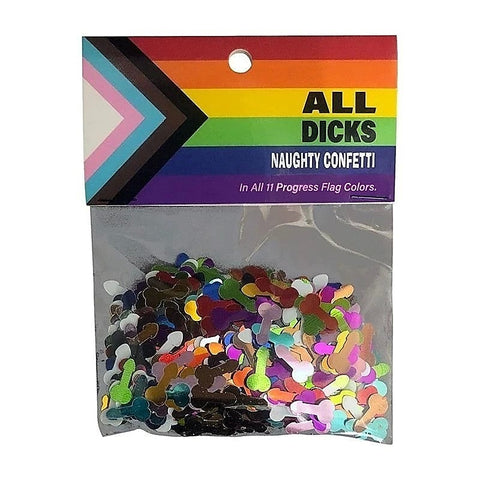 All Dicks Naughty Confetti by Kheper Games - Bachelorette and Bucks