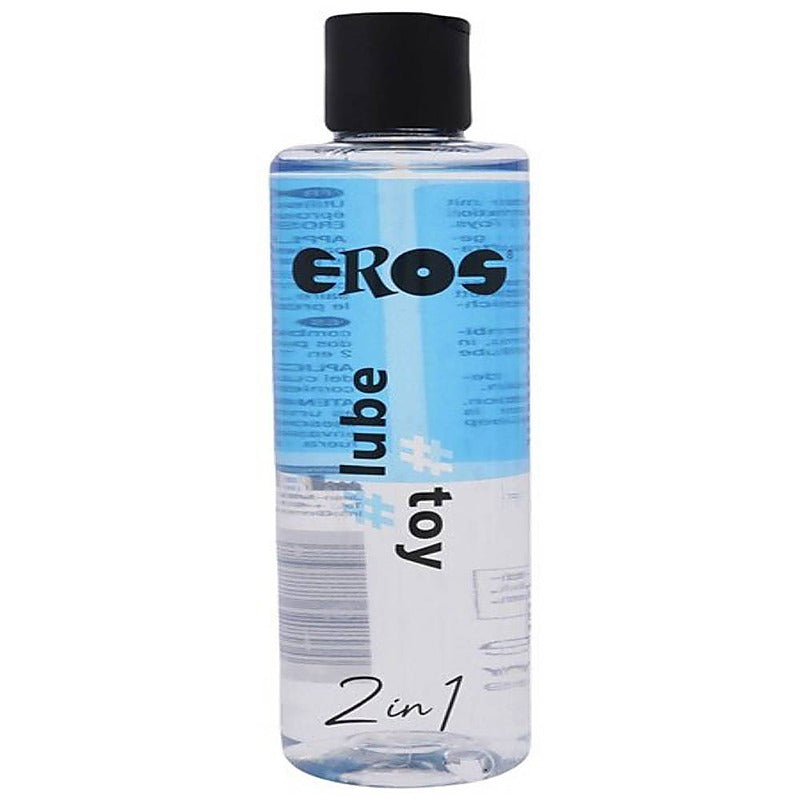Eros 2in1 Water Based Toy Lubricant by Megasol - Water Based Lubes
