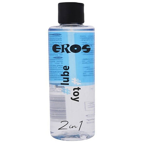 Eros 2in1 Water Based Toy Lubricant by Megasol - Water Based Lubes