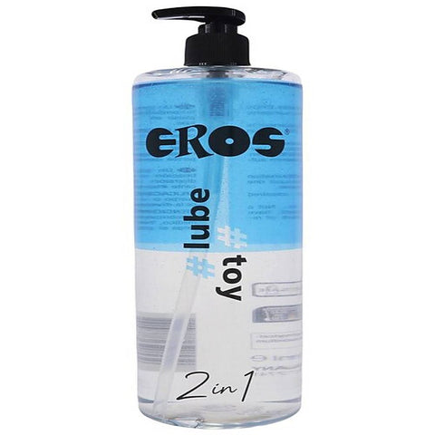 Eros 2in1 Water Based Toy Lubricant by Megasol - Water Based Lubes