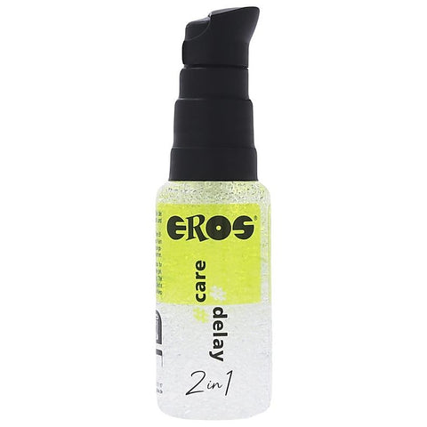 Eros 2 In 1 Care Delay Water Based Lubricant 30ml Extended Performance - Water Based Lubes