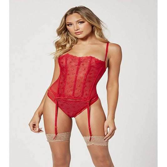 Two Piece Bustier And Panty Set by Seven 'til Midnight - Bustiers and Corsets