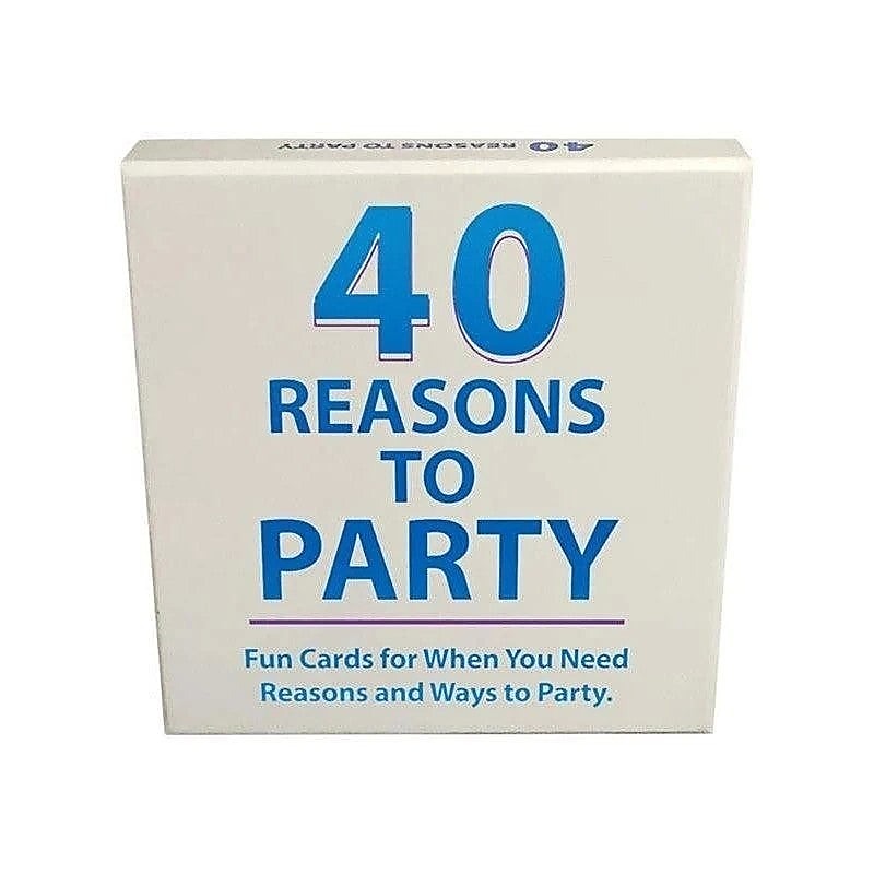 Kheper Games 40 Reasons to Party Adult Game - Sex Games, Coupons and Tricks