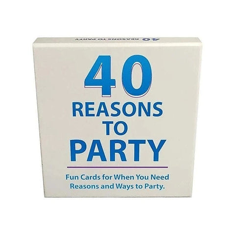 Kheper Games 40 Reasons to Party Adult Game - Sex Games, Coupons and Tricks