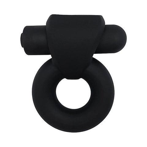 Nero Liquid Silicone Vibe Cock Ring by Evolved - Silicone Cock Rings