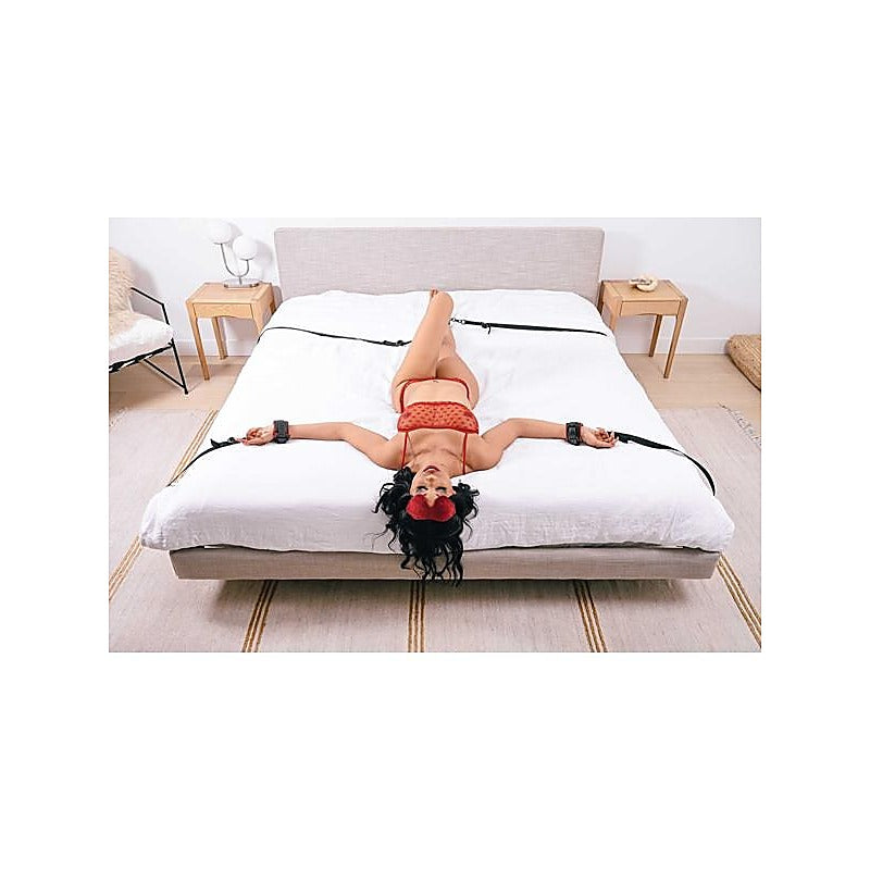 Saffron Under the Bed Restraint System by Sportsheets - Cuffs and Restraints