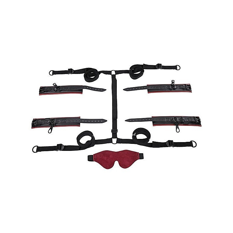 Saffron Under the Bed Restraint System by Sportsheets - Cuffs and Restraints