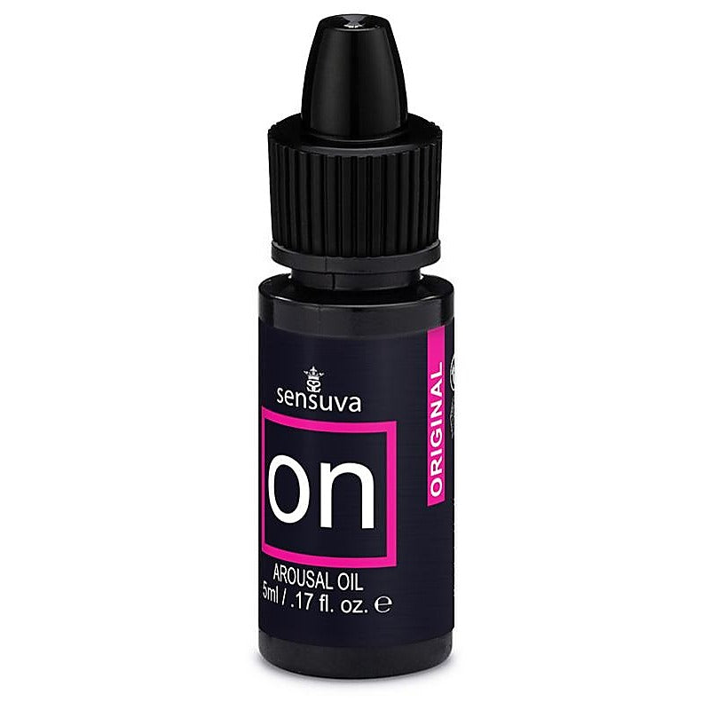 Sensuva On Original Arousal Oil Medium Box 5ml Natural Enhancement - Massage Oils and Lubricants