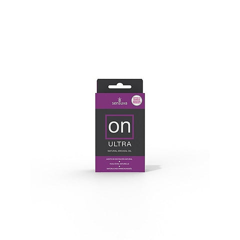 Sensuva On Ultra Arousal Oil Medium Box 5ml Maximum Intensity Enhancement - Massage Oils and Lubricants