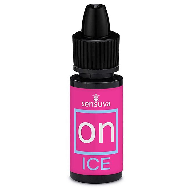 Sensuva On Ice Arousal Oil Medium Box 5ml Dual Cooling Warming Sensations - Massage Oils and Lubricants