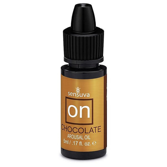 On Chocolate Arousal Oil by Sensuva On - Massage Oils and Lubricants