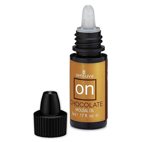 Sensuva On Chocolate Arousal Oil Medium Box 5ml Natural Clitoral Stimulation - Massage Oils and Lubricants