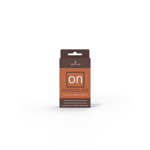 Sensuva On Chocolate Arousal Oil Medium Box 5ml Natural Clitoral Stimulation - Massage Oils and Lubricants