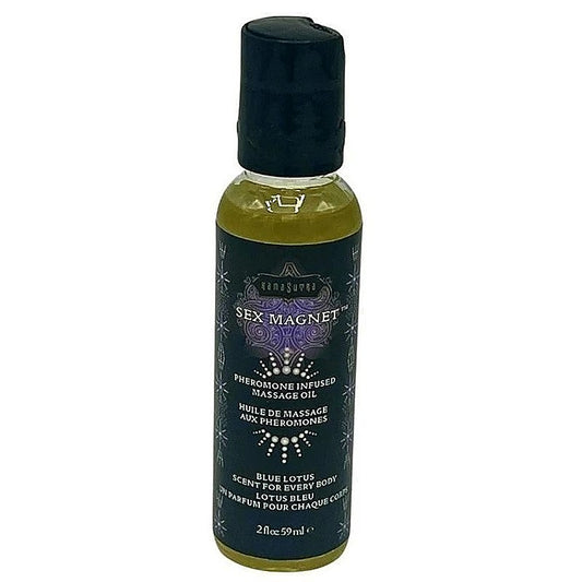 Sex Magnet Pheromone Massage Oil Blue Lotus by Kama Sutra - Massage Oils and Lubricants