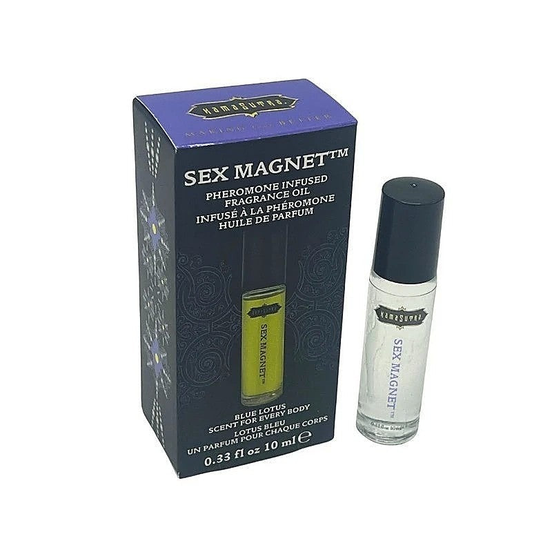 Sex Magnet Pheromone Massage Oil Blue Lotus by Kama Sutra - Massage Oils and Lubricants