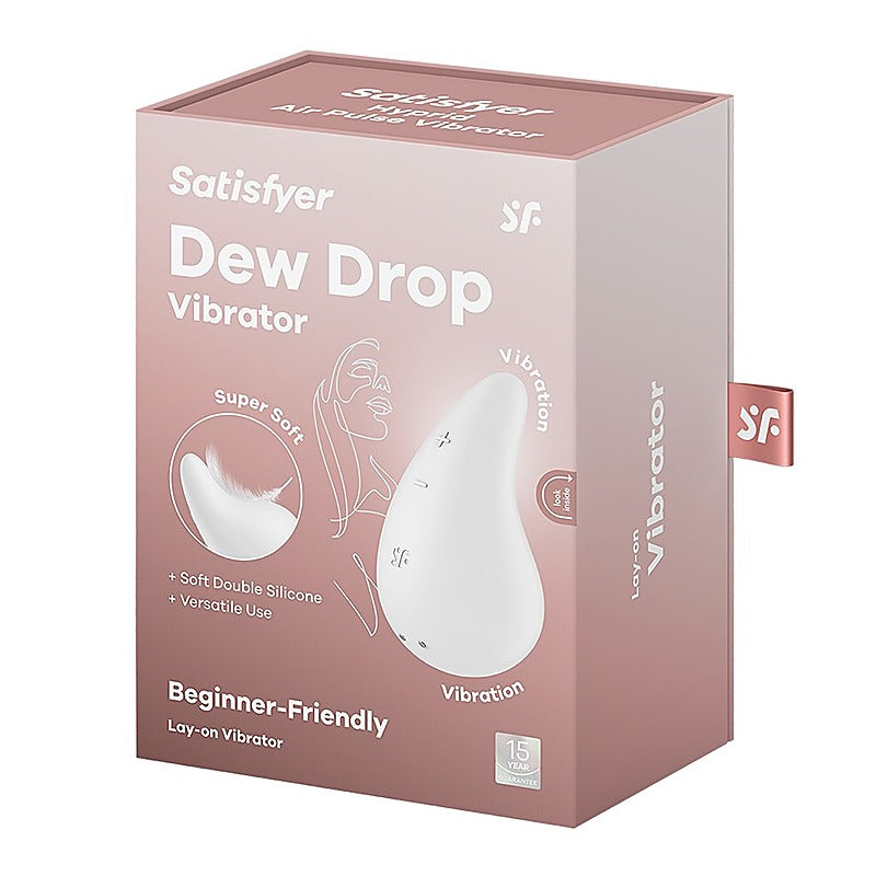 Dew Drop 12 Functions Intense Clitoral Stimulator - Clit Ticklers and Pulsators
