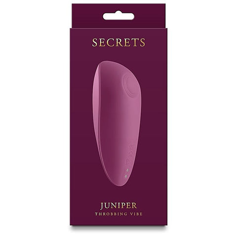 Secrets Juniper Throbbing Vibrator by NS Novelties - Personal Massagers