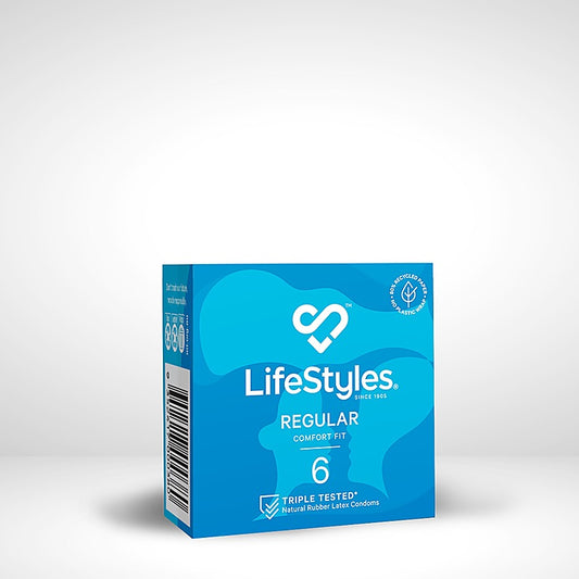 Lifestyles Regular Comfort Fit Condoms by Ansell - Condoms