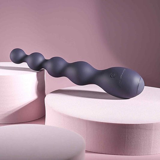 Zero Tolerance Rumpy Bumpy Vibrating Anal Bead by Evolved - Anal Beads and Balls