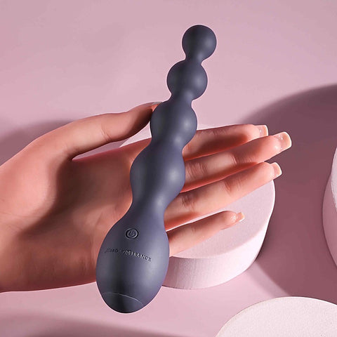 Zero Tolerance Rumpy Bumpy Vibrating Anal Bead by Evolved - Anal Beads and Balls