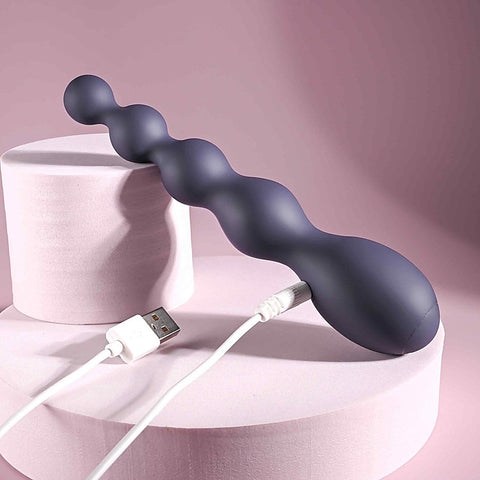 Zero Tolerance Rumpy Bumpy Vibrating Anal Bead by Evolved - Anal Beads and Balls