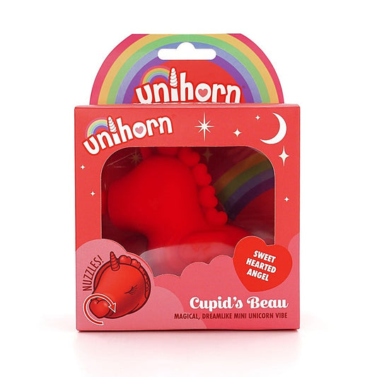 Cupid's Beau USB Rechargeable Heart Nosed Stimulator - Finger and Tongue Vibrators