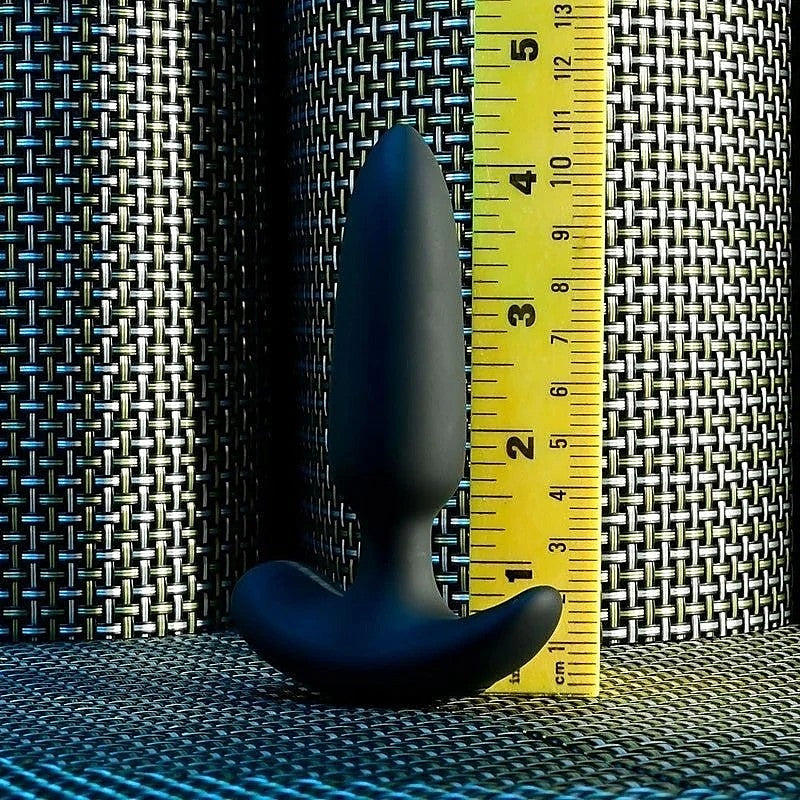 BLACK BEAUTY USB Rechargeable Vibrating Butt Plug by Evolved - Butt Plugs