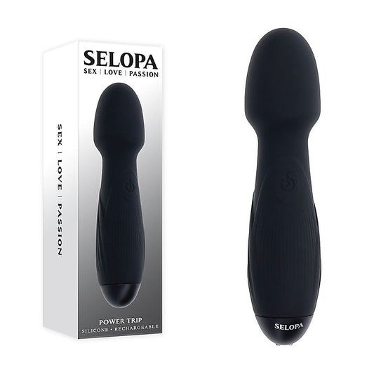 Selopa POWER TRIP USB Rechargeable Massage Wand - Body Wands