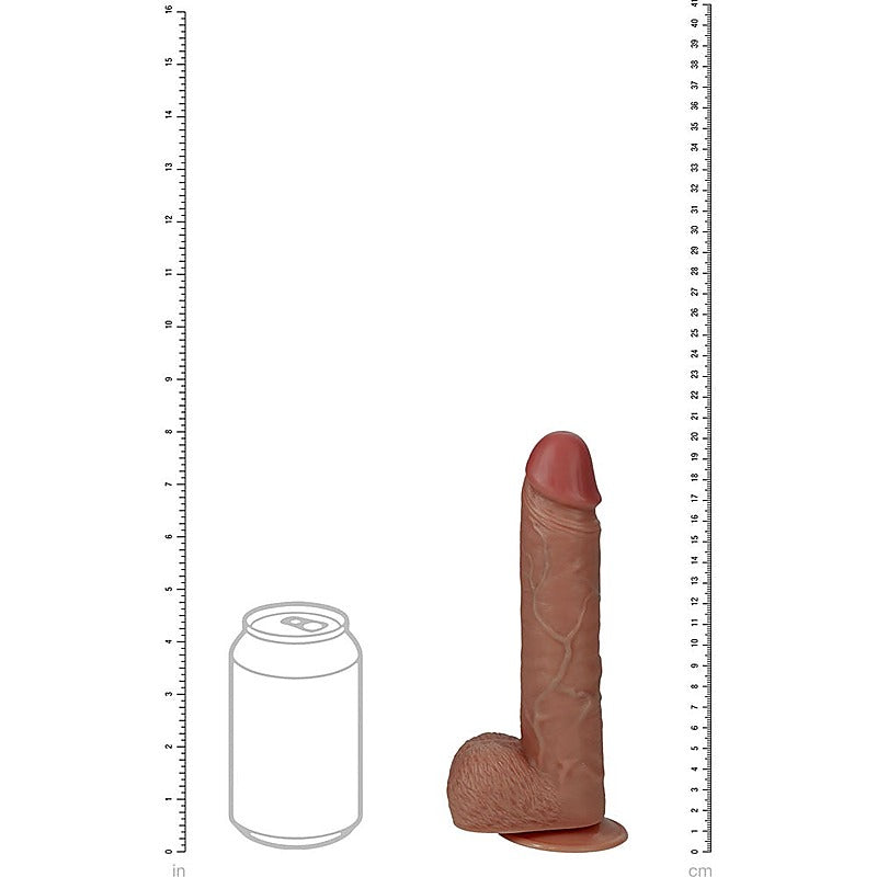 USB Rechargeable Vibrating and Rotating Dong by Shots Toys - Vibrating Dildos