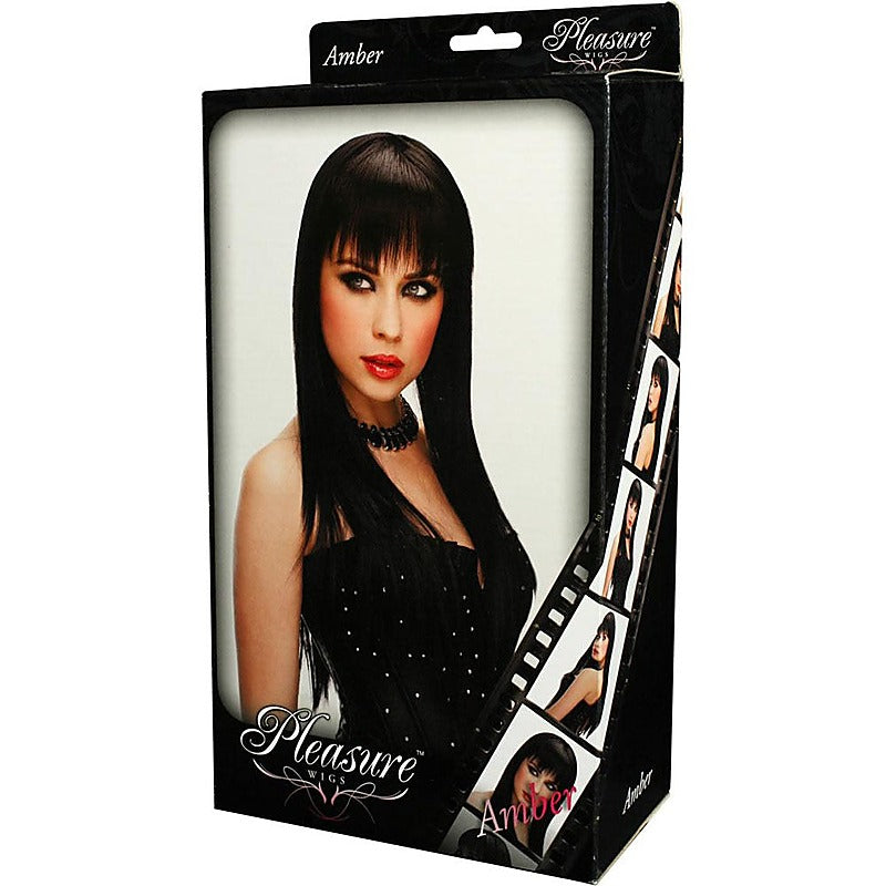 Synthetic Pleasure Wig in Amber Black by Xgen Products - Wigs and Gloves
