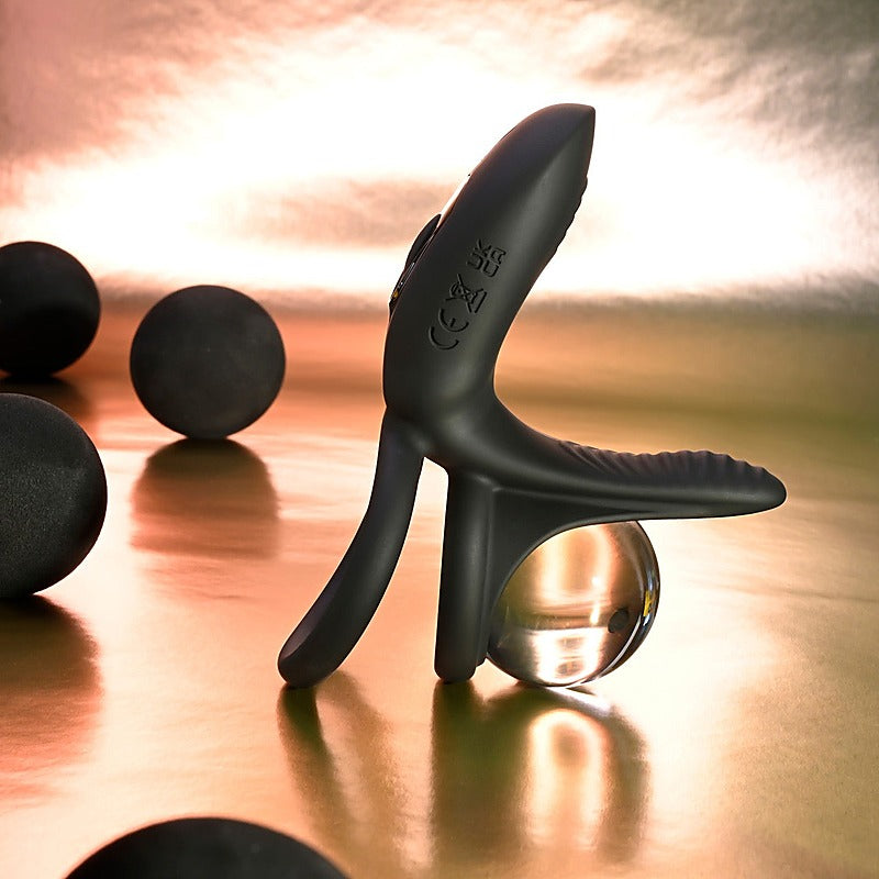 Playboy Pleasure JUST RIGHT Vibrating Cock Ring by Evolved - Vibrating Cock Rings