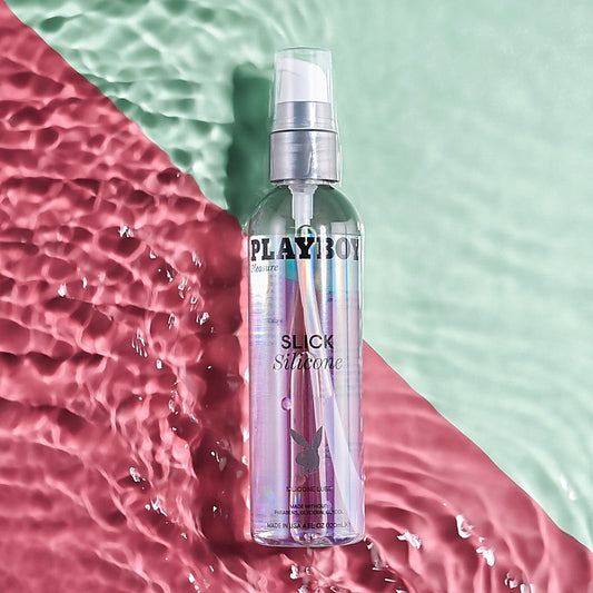 Playboy Pleasure SLICK SILICONE Lubricant by Evolved - Silicone Based Lubes