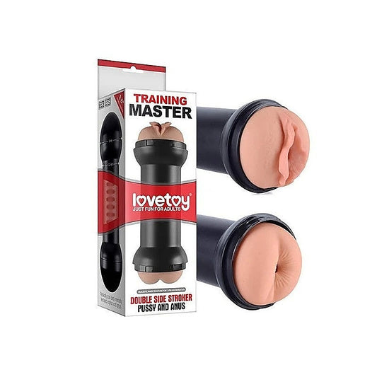 Training Master Double Side Stroker by Lovetoy - Masturbators and Strokers