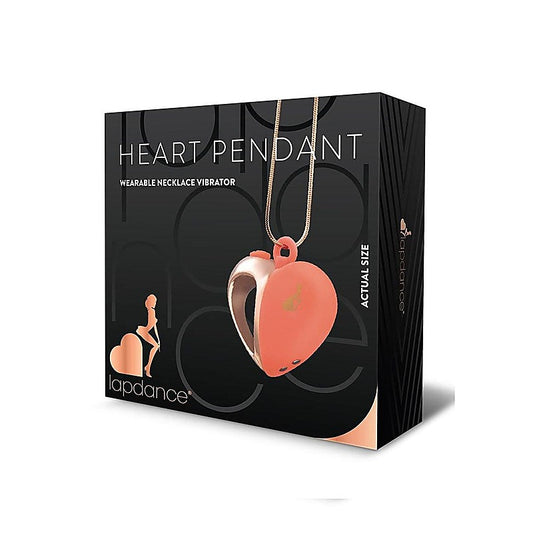 Secret Kisses LAPDANCE Heart Pendant by Xgen Products - Personal Massagers