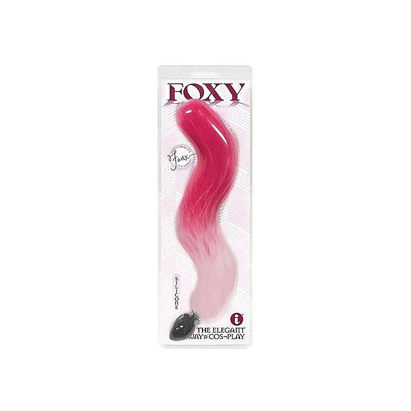 Foxy Fox Tail Silicone Butt Plug by Icon Brands - Butt Plugs