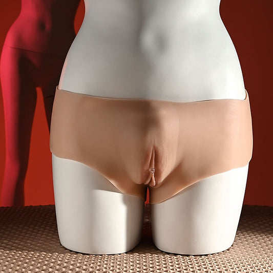 Gender X UNDERGARMENTS BRIEFS Dark Wearable Vagina Briefs - G-Strings, Panties and Shorts