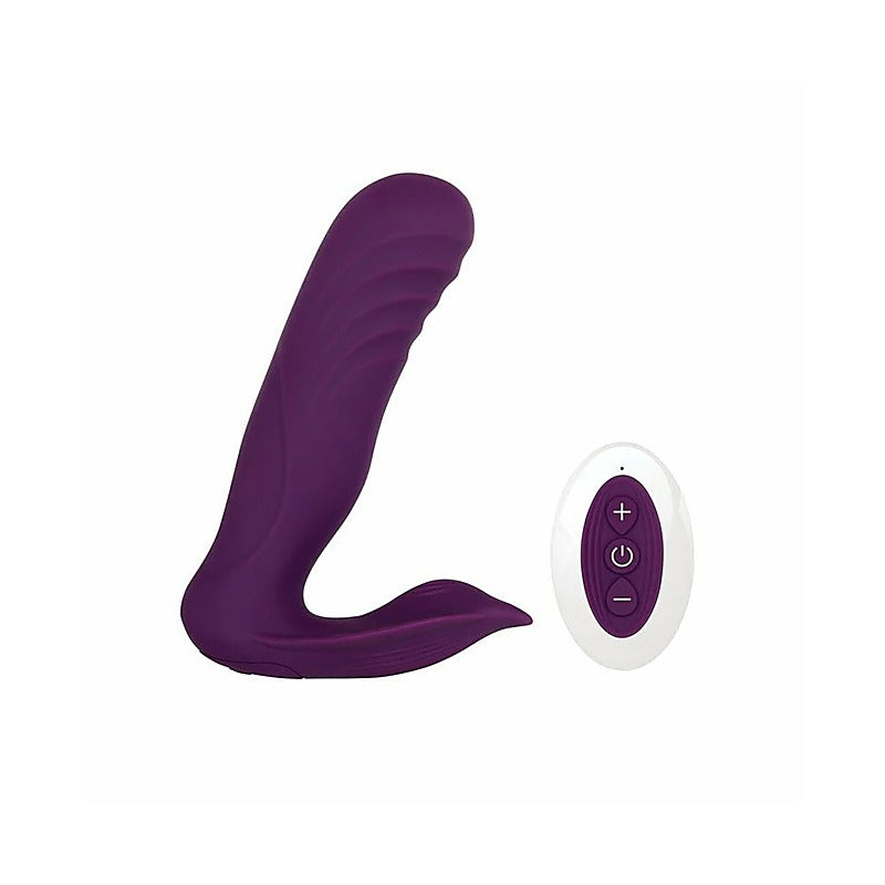 Velvet Hammer USB Rechargeable Wearable Vibe by Evolved - Remote Control Vibrators