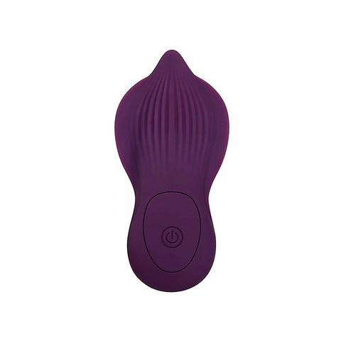 Velvet Hammer USB Rechargeable Wearable Vibe by Evolved - Remote Control Vibrators