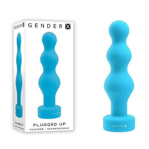 Plugged Up Vibrating Butt Plug by Gender X - Butt Plugs