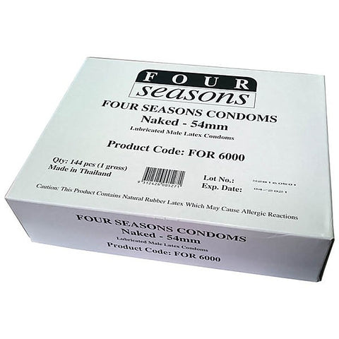 Naked Classic Condoms by Four Seasons - Condoms