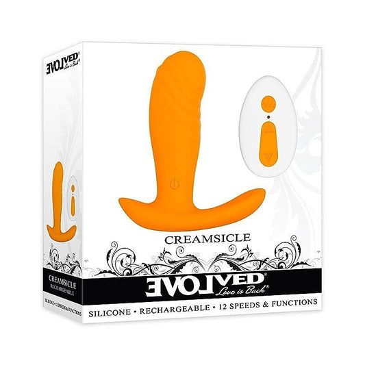 Creamsicle USB Rechargeable Stimulator by Evolved - Butt Plugs