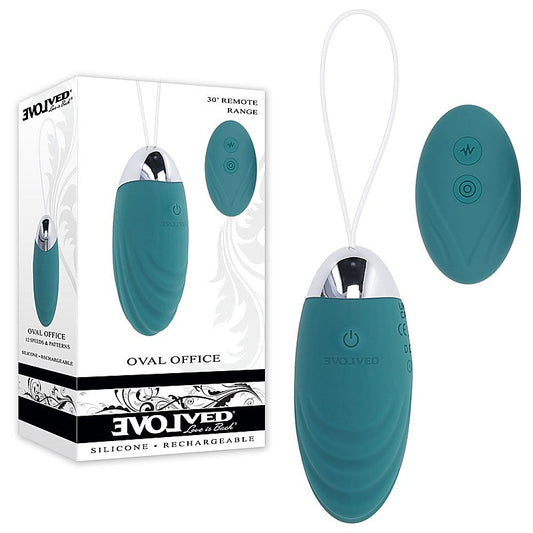Evolved OVAL OFFICE Wireless Egg by Evolved Novelties - Love Eggs and Kegel Exercisers