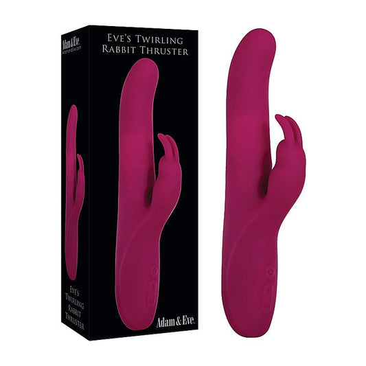 Eve's Twirling Thrusting Rabbit Vibrator by Adam & Eve - Rabbit Vibrators