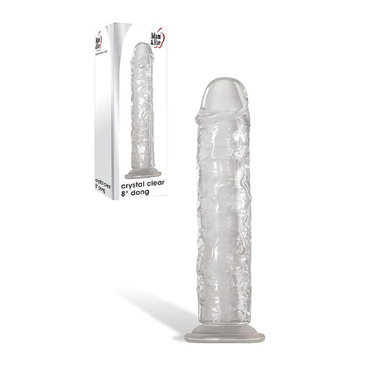 Crystal Clear Realistic Dong by Adam & Eve Sextoys - Realistic Dildos