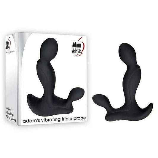 Adam's Vibrating Triple Prostate Massager by Adam & Eve - Prostate Toys