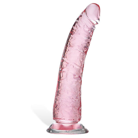 Pink Jelly Realistic Dildo 21cm by Adam & Eve Sextoys - Realistic Dildos
