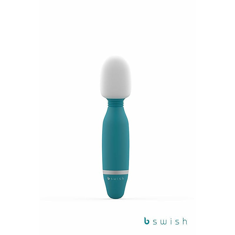 B Swish Bthrilled Classic Vibrating Body Wand Massager Jade Powerful Vibrator - Body Wands