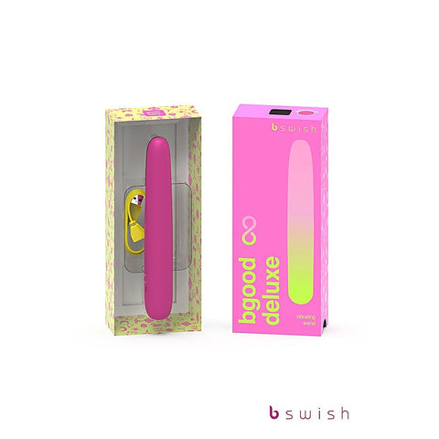 B Swish Bgood Infinite Deluxe 18 cm USB Rechargeable Wand Vibrator Powerful - Body Wands